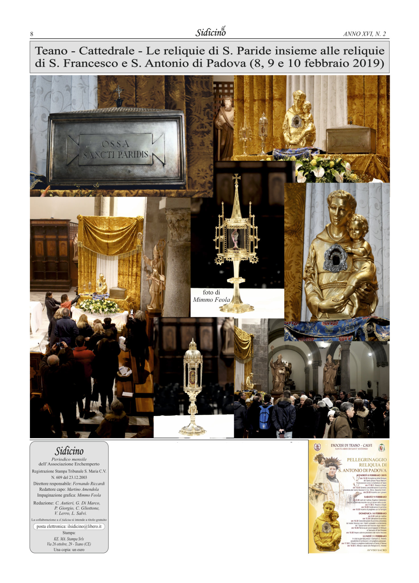 Il Sidicino - Anno XVI - N02 - 2019 - 3