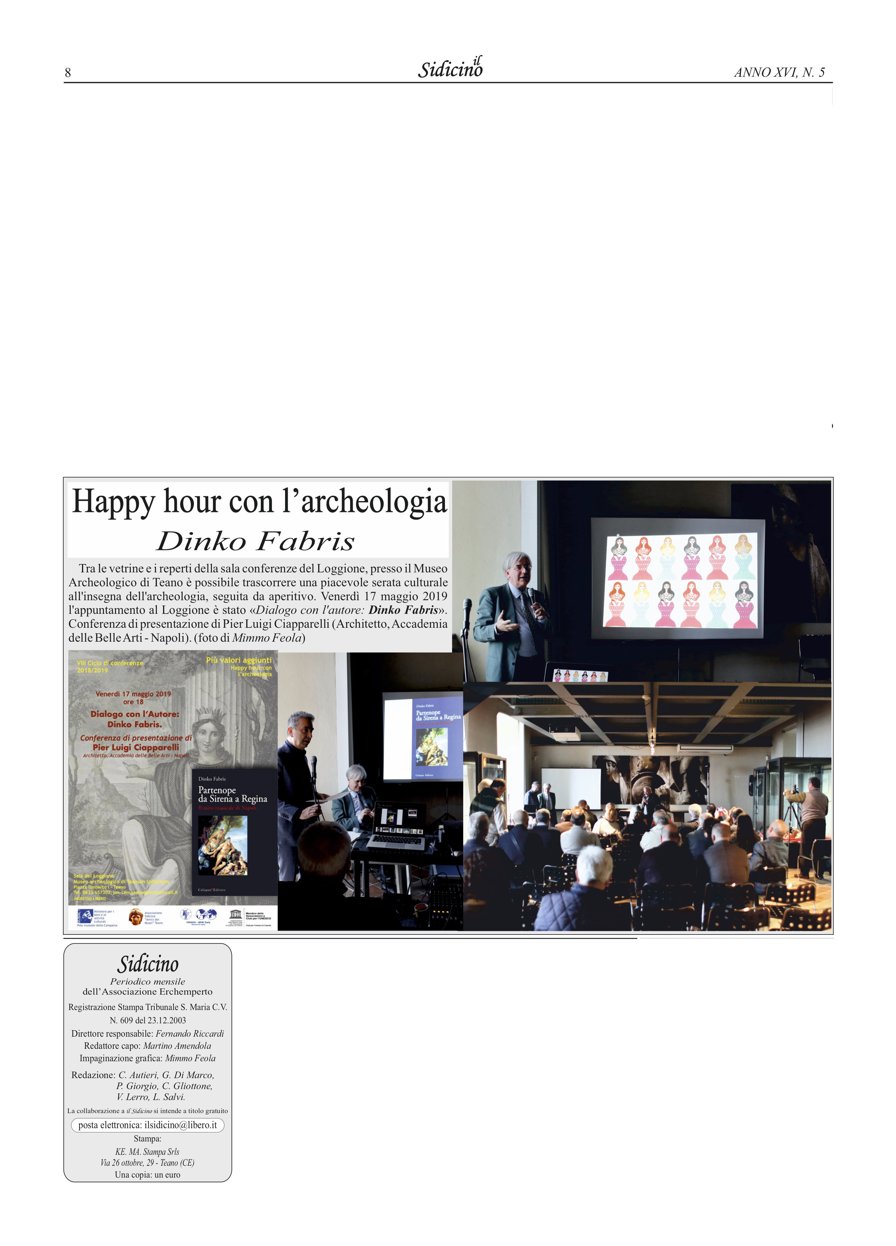 Il Sidicino - Anno XVI - N05 - 2019