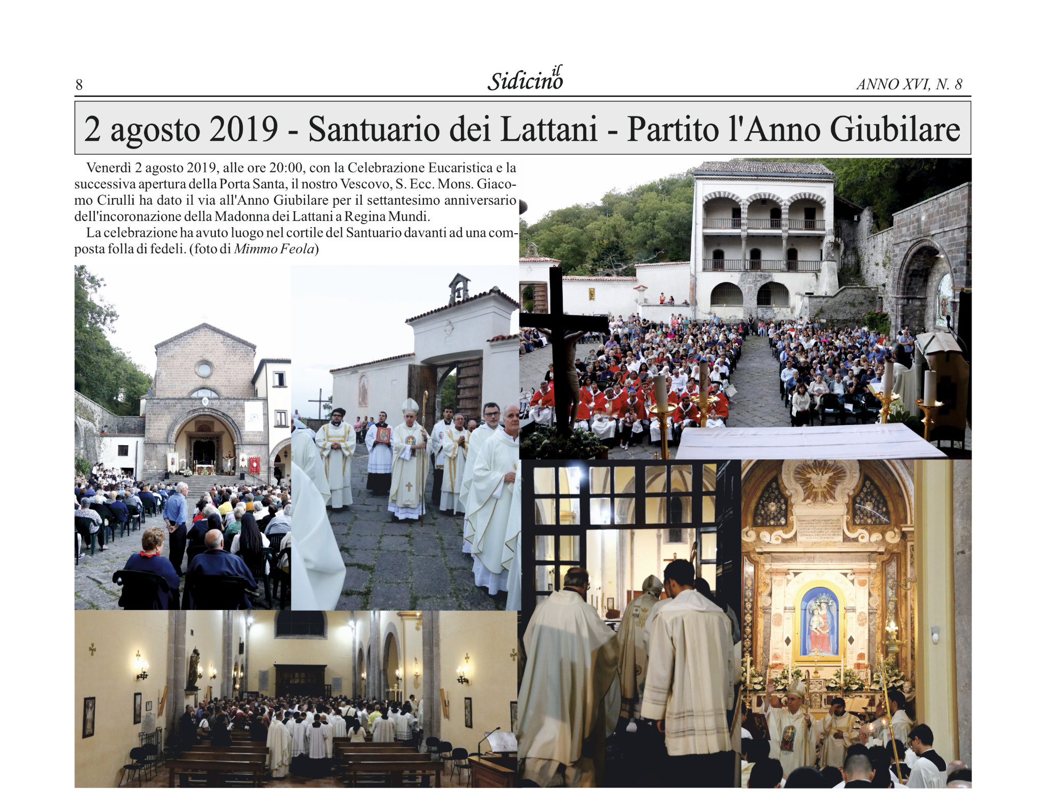 Il Sidicino - Anno XVI - N08 - 2019