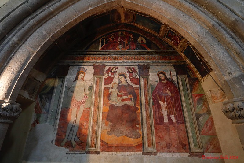 Gli affreschi della Chiesa dell’Annunziata in Carinola&nbsp;(CE)