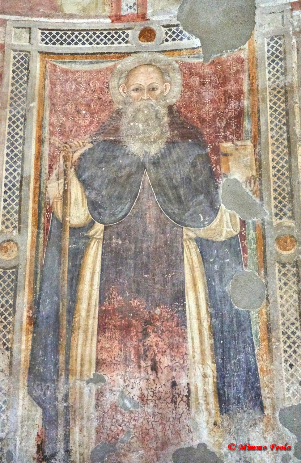 Gli affreschi dell’abside della chiesa di Sant’Antonio Abate in Teano&nbsp;(CE)