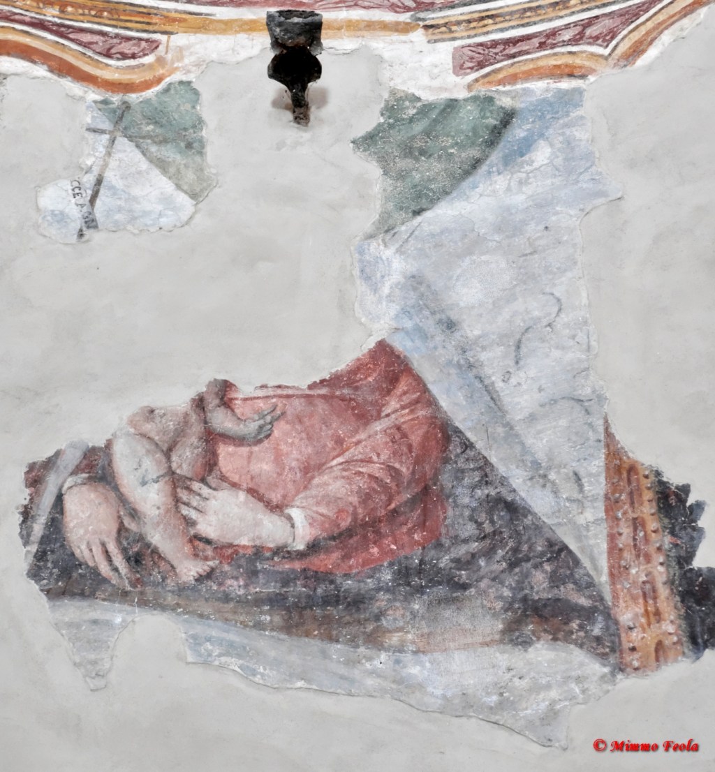 Affreschi della basilica di San Paride ad Fontem in Teano&nbsp;(CE)