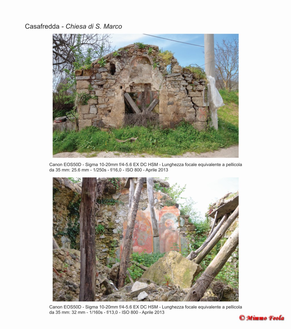 Teano (CE) – Casafredda – Chiesa di San&nbsp;Marco