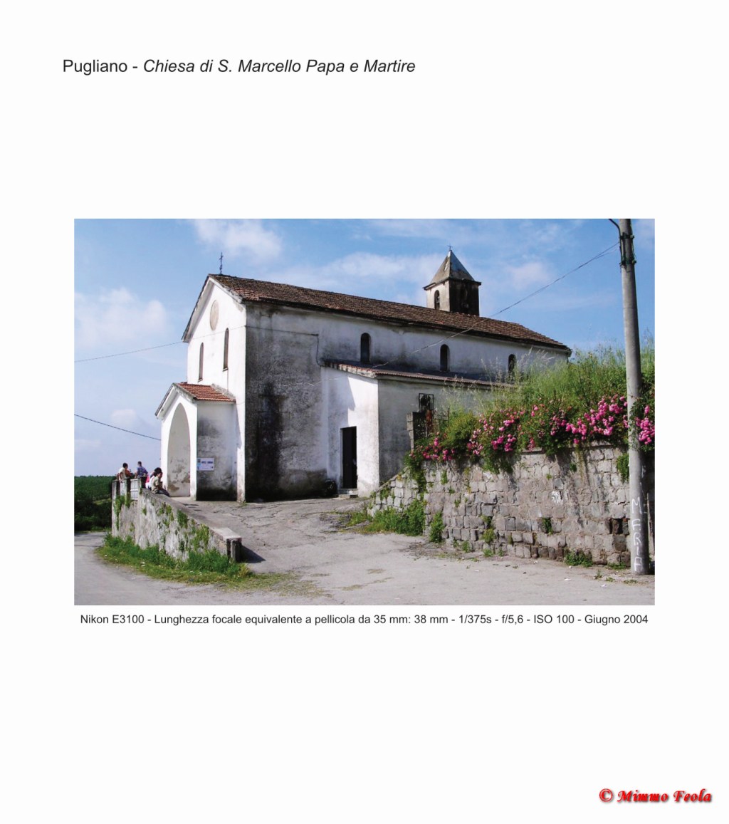 Teano (CE) – Pugliano – Chiesa di San Marcello Papa e&nbsp;Martire
