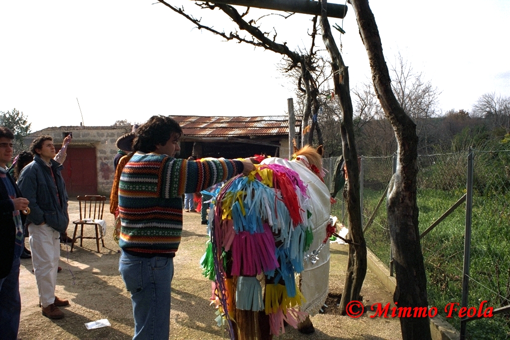 Teano – Fontanelle – 1993 – Febbraio – La ‘Cantata dei mesi’ – La&nbsp;preparazione