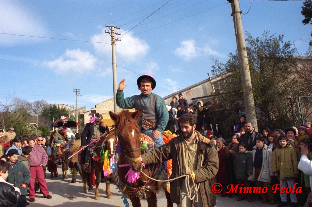 Teano – Fontanelle – 1993 – Febbraio – La ‘Cantata dei mesi’ –&nbsp;Gennaio