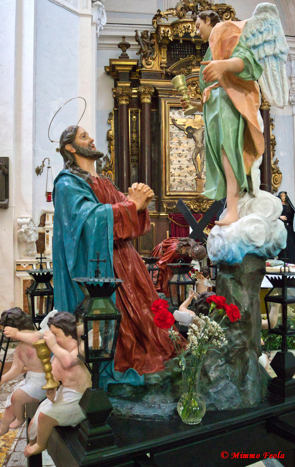 Sessa Aurunca (CE) – I Misteri – Primo Mistero&nbsp;Doloroso