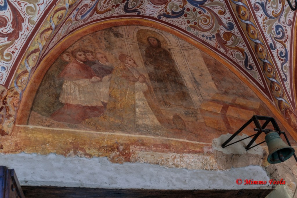 Gli affreschi del chiostro del Convento dei Lattani – Roccamonfina&nbsp;(CE)
